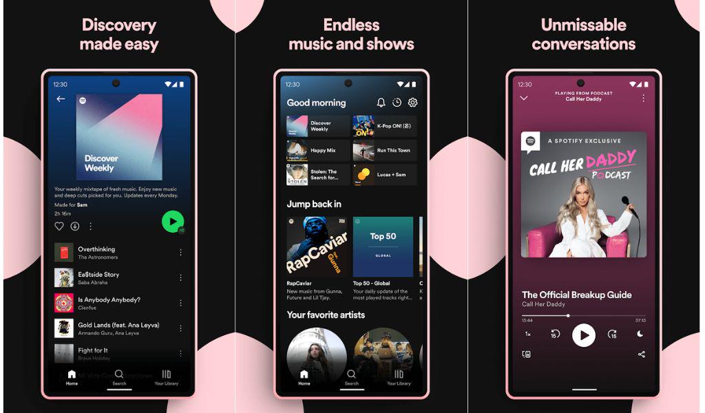 Spotify Premium APK 解鎖會員功能聽歌