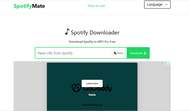 spotifymate 線上工具下載 Spotify 音樂