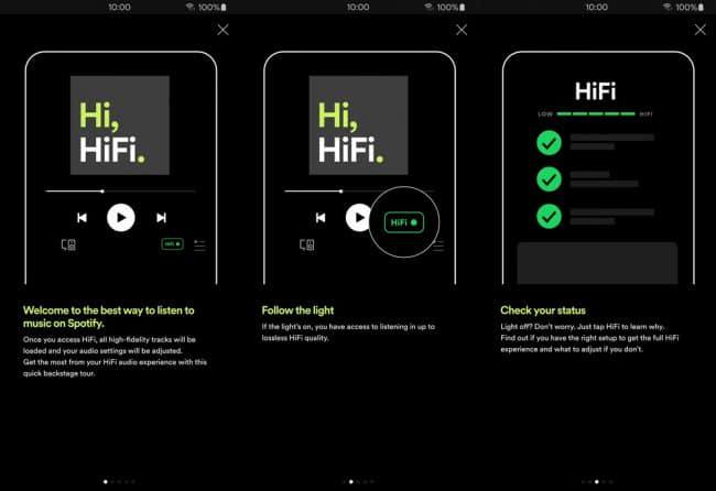 Spotify HIFi 無損服務